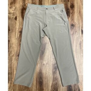 Free Fly Golf Performance Pants Men's 38X32 Khaki Beige Stretch Classic Fit